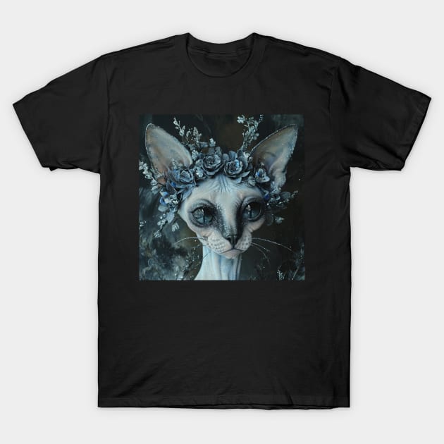 Creepy Sphynx T-Shirt by Enchanted Reverie